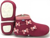 Stabifoot Babylove babyslofjes fuchsia strikjes