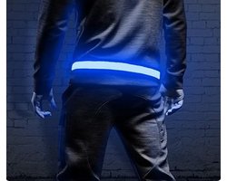 Running Belt LED Blauw Hardloopriem riem