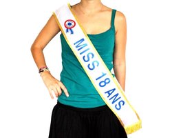 SURPRISEZ VOUS - Blauwe Miss-sjerp 18 jaar