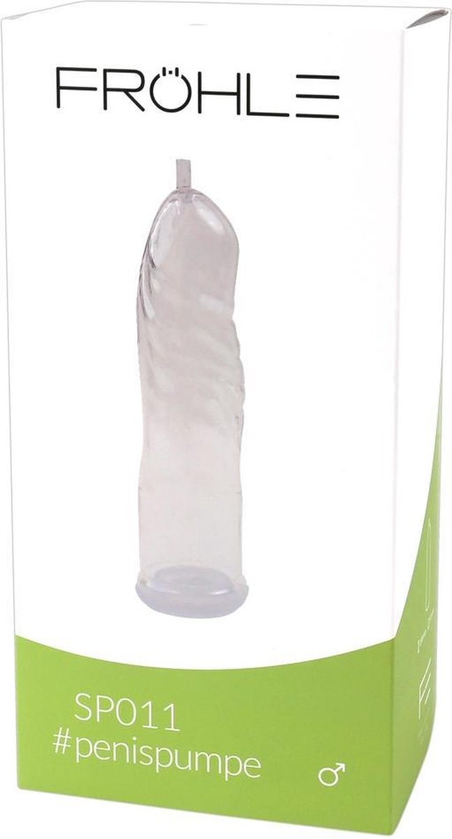 Goedkoopste Fröhle GmbH – Anatomisch Correcte Penis Cilinder Type B - Transparant