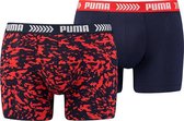 Puma - Heren - 2-Pack Boxershorts - Blauw - L