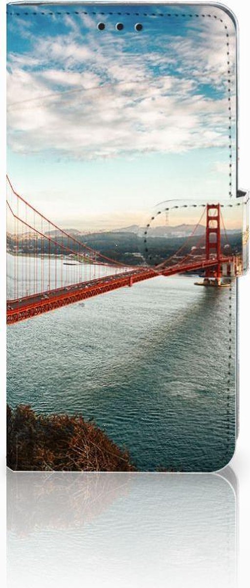 Huawei P30 Pro Flip Cover Golden Gate Bridge