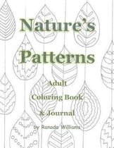 Nature's Patterns Adult Coloring Book