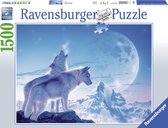 Ravensburger puzzel Huilende wolven - Legpuzzel - 1500 stukjes