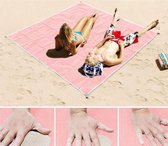 Zandvrij Strandlaken – 150 x 200 cm – Roze