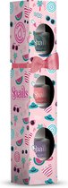 Kinderen Meisjes  Nagellak Snails veilig afwasbaar BERRY LICIOUS Mini Pack van 3 beautyset make-up
