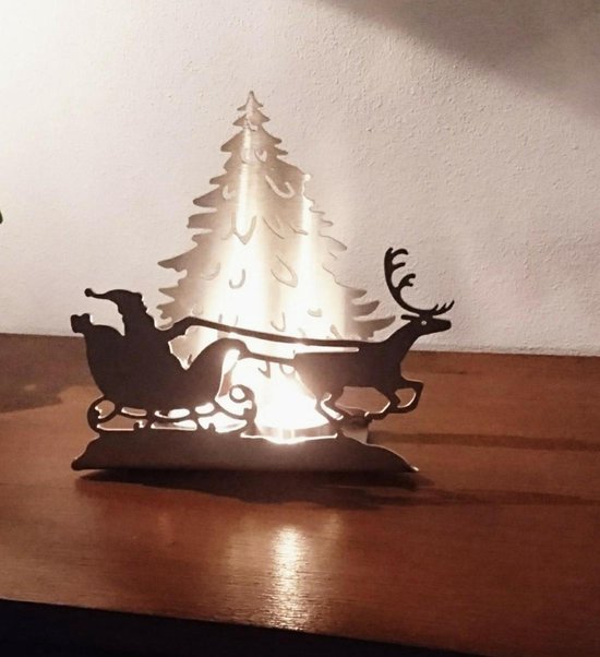 Waxinelichthouder Kerst decoratie