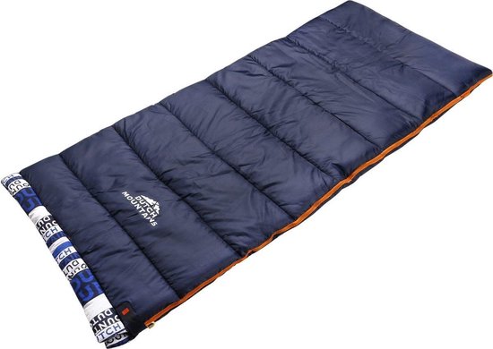 Dutch Mountains Goeree XL Slaapzak - 220x90cm - Blauw