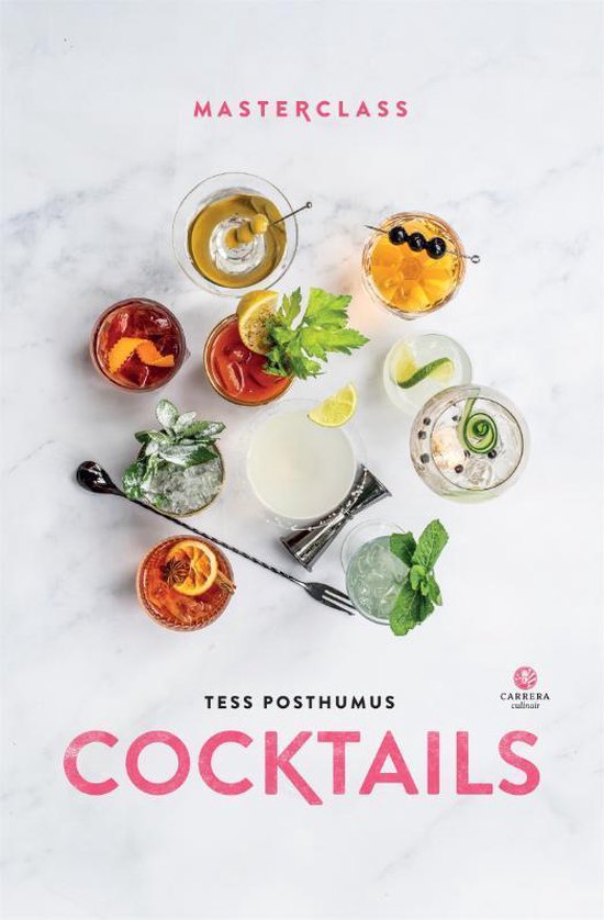 Boek cover Masterclass  -   Cocktails van Tess Posthumus (Hardcover)