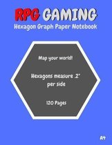 A4 Hexagon Graph Paper Notebook