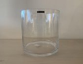 Rasteli Vaas-Cilinder vaas Glas D 25 cm H 25 cm