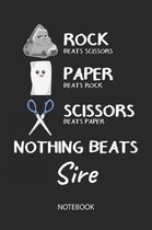 Nothing Beats Sire - Notebook