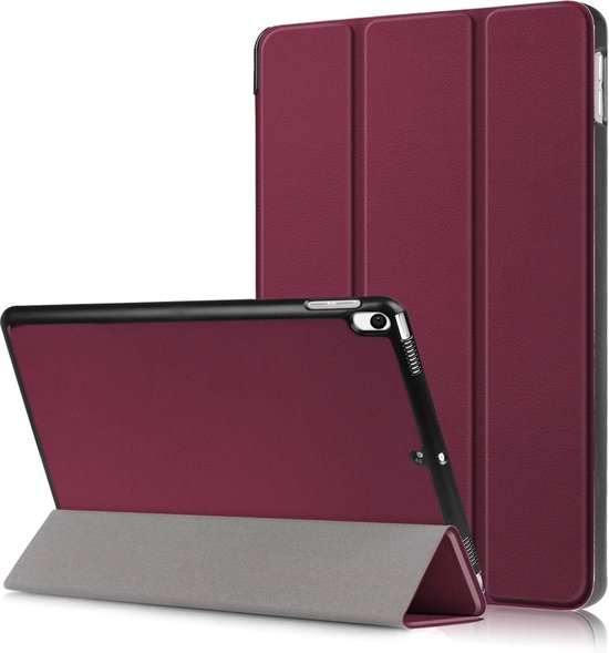BTH iPad Air 3 / Pro 10.5 (2017) Case Book Case Cover - Rouge foncé