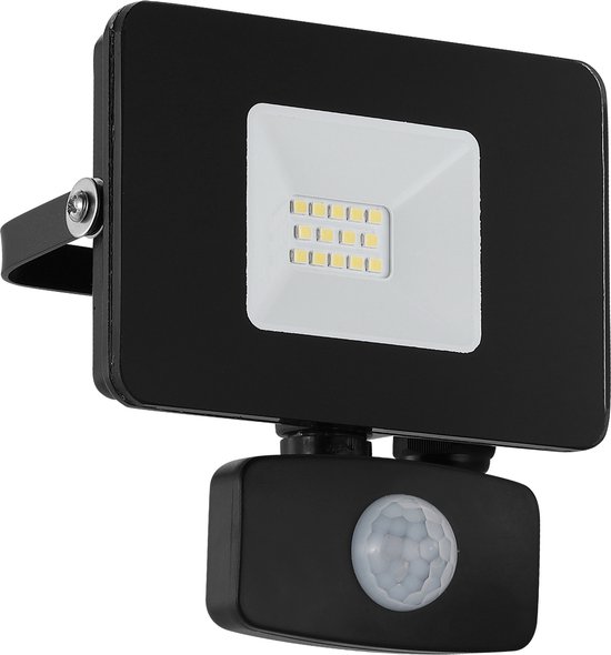 EGLO Faedo 3 - Éclairage extérieur - Applique LED - IP44 - Noir