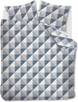 Beddinghouse Stairs - Flanel - Dekbedovertrek - Lits-jumeaux - 240x200/220 cm  cm - Blue grey