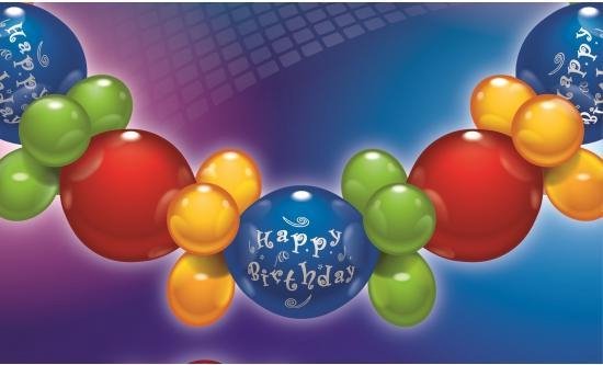 Guirlande De Ballons Guirlande Joyeux Anniversaire Bol Com Guirlande De Ballons Guirlande Joyeux Anniversaire Bol Com