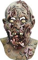"Geïnfecteerde Zombie masker voor volwassen van Halloween - Verkleedmasker - One size" - Gekleurd