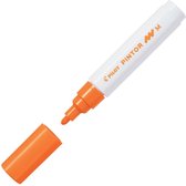 Pilot Pintor Oranje Verfstift - Medium marker met 1,4mm schrijfbreedte - Inkt op waterbasis - Dekt op elk oppervlak, zelfs de donkerste - Teken, kleur, versier, markeer, schrijf, kalligrafeer…
