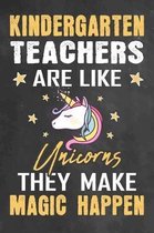 Kindergarten Teachers Are Like Unicorns They Make Magic Happen