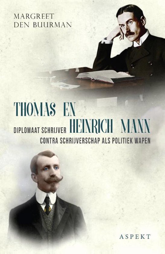 Heinrich Und Thomas Mann Straße Thomas en Heinrich Mann | 9789463380959 | Margreet den Buurman | Boeken