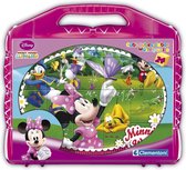 Clementoni blokkenpuzzel Cubi 24 - Minnie Clubhuis blokken
