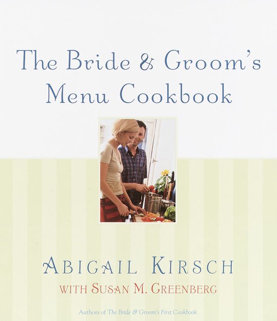 The Bride & Groom's Menu Cookbook - cover
