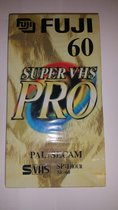VHS Videoband Fuji 60 Super VHS PRO