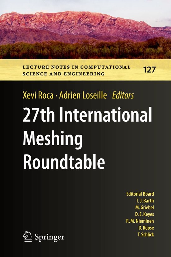 Mathematics and Statistics (R0) - 27th International Meshing ... - cover