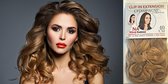 Clip-in Half Wig - 40CM Krul Champagne