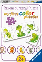 Ravensburger puzzel My First Puzzles Babydieren -  6x4 stukjes