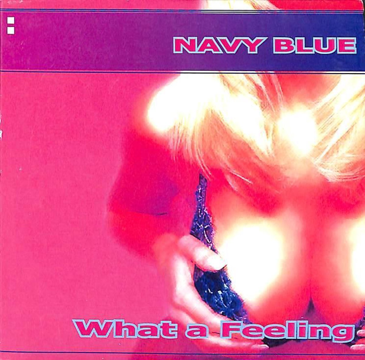 Navy blue What A Feeling cd-single