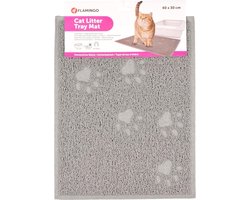 Flamingo Kattenbakmat - 40 x 30 cm