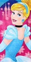 Strandlaken Assepoester - katoen - Disney Princess badhanddoek