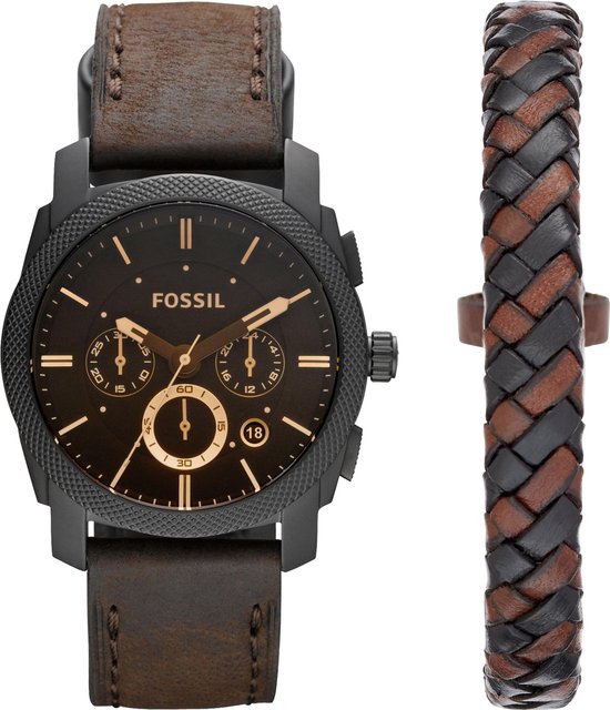 Integreren Kind eerste bol.com | Fossil Zwart Mannen Horloge FS5251SET