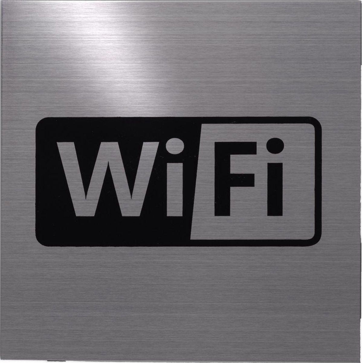 CC10010022 pictogram: 'Wifi' vierkant 125x125