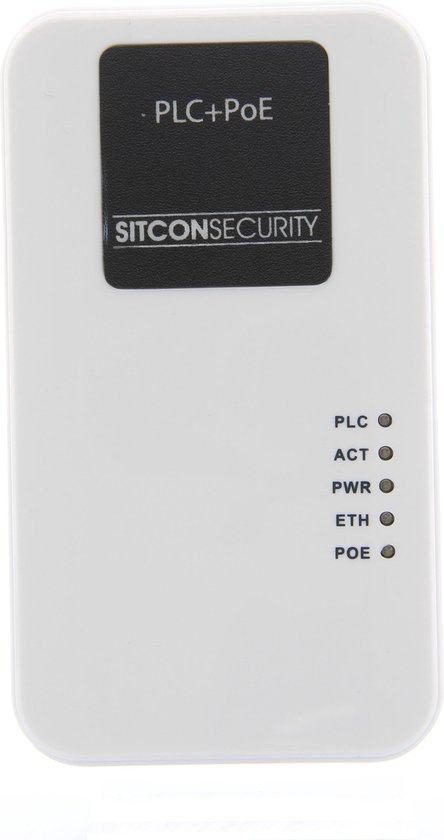 Sitcon | Powerline adapter met POE (Power over Ethernet) 500Mbs | bol.com