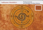 Indiaanse mandala's postkaartenboekje