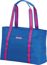 American Tourister Shopper Met Laptopvak - Uptown Vibes Tote Bag 14.1 inch Blue/Pink