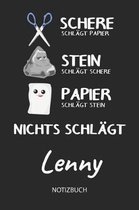 Nichts schl gt - Lenny - Notizbuch