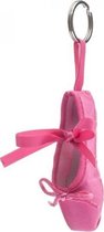 Balletschoen sleutelhanger Roze Fuchsia