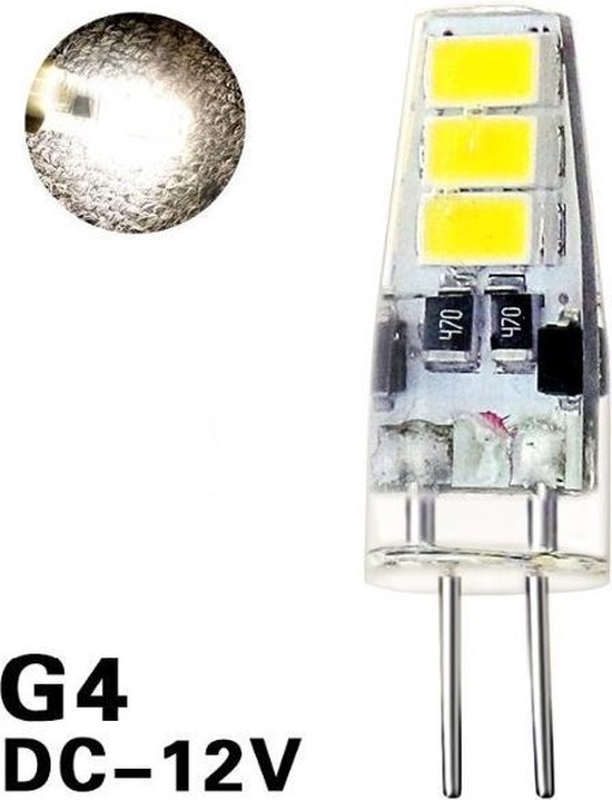 Zakenman wapen Omgekeerde G4 3W Warm White LED Lamp 12V | bol.com