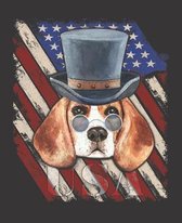 Steampunk Beagle Composition Book