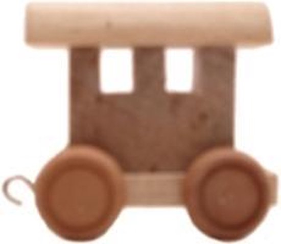 Houten letter trein wagon | bol.com