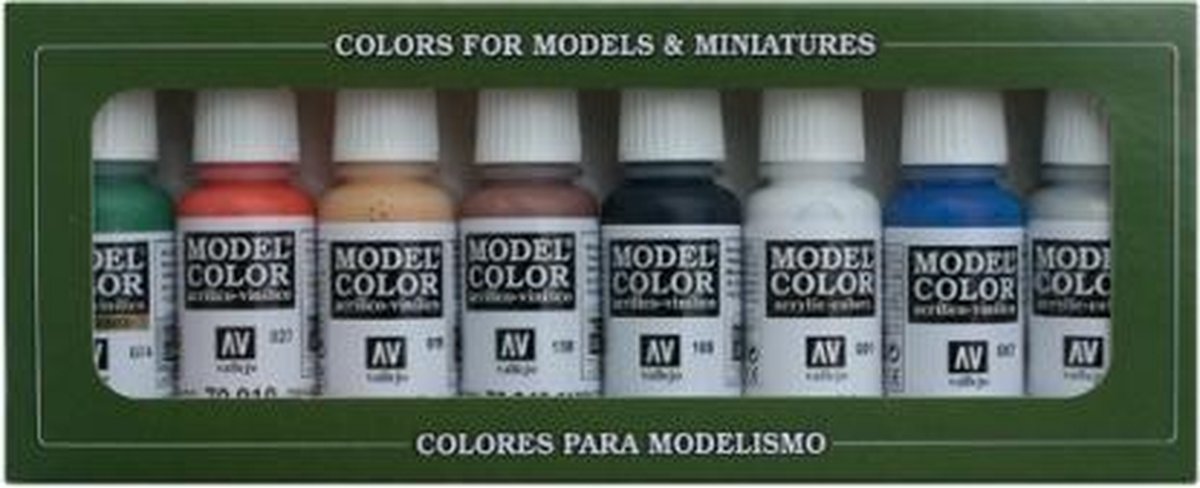 AV Vallejo Game Color set - Extra Opaque 8 Paint set VAL72294