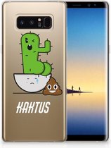 Samsung Galaxy Note 8 Uniek TPU Hoesje Cactus Poo