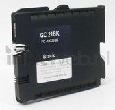 FLWR - Inktcartridge / GC-21BK / Zwart - Geschikt voor Ricoh