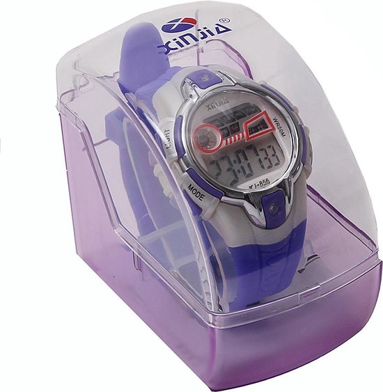 Sport Watch, Water Resistant, Voor Kinderen, Paars Horloge, Horloges,  kinderhorloge | bol.com