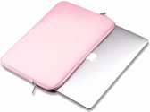 Laptop & macbook sleeve - opberghoes laptop - laptop case - 13 inch - Roze - DisQounts