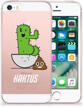 iPhone SE | 5S Uniek TPU Hoesje Cactus Poo