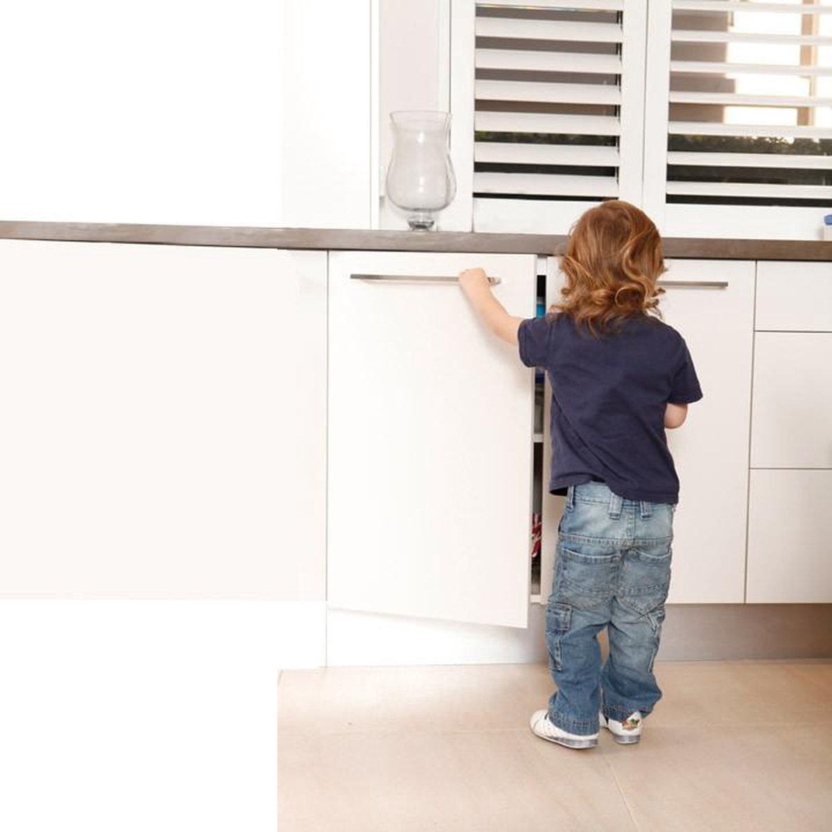 Dream Baby Veiligheidshaakjes Keukenkastjes - Kinderbeveiliging voor Kasten  - Kastslot | bol.com